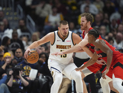 Raptors Nuggets Basketball