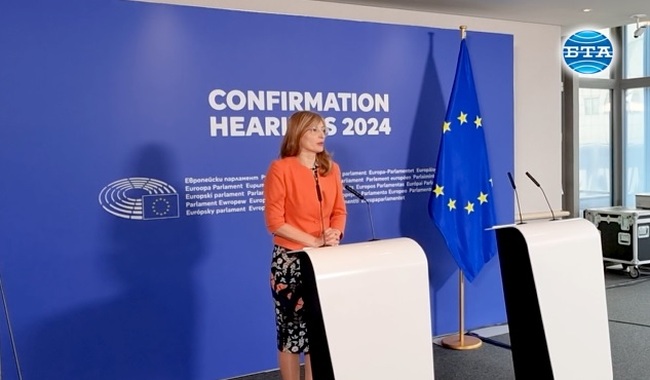 Екатерина Захариева след изслушването си в Брюксел: Надявам се да съм успяла да представя визията си и ако бъда одобрена, да я изпълня