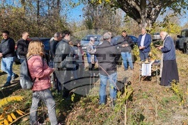 Село Щръклево - панихида