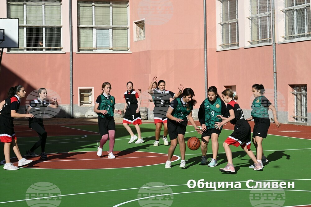 Община Сливен: Нова спортна площадка беше открита в ОУ „Д-р Иван Селимински“
