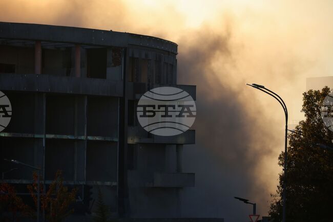 Бургас - сграда - контролиран взрив