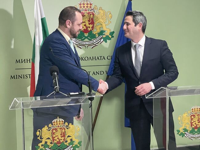 Второто заседание на работната група със Северна Македония по зелен преход, дигитална трансформация и върховенство на закона се проведе в МОСВ