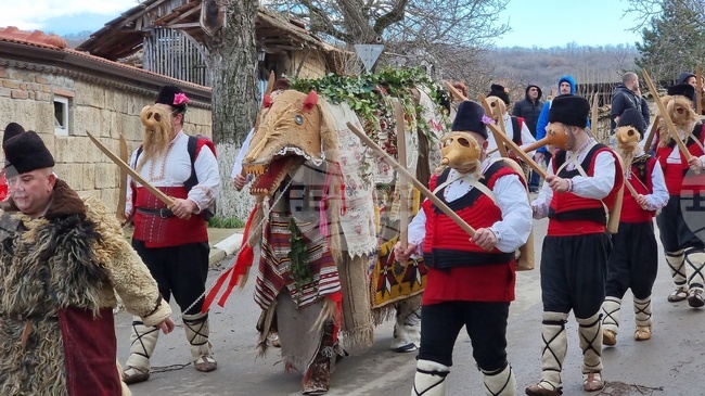 Зимната обредна игра джамал ще гони злите сили и ще благославя за здраве и берекет в русенското село Кошов