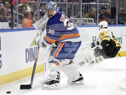 Penguins Islanders Hockey
