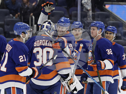 Penguins Islanders Hockey