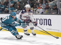 Blue Jackets Sharks Hockey