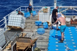 Ден 26 - кораб - Св. св. Кирил и Методий - НИК 421 - Антарктида - понтонен сал