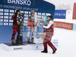 Снимка: Министерство на младежта и спорта - Министър Весела Лечева награди победителите в стартовете за Световната купа в Банско