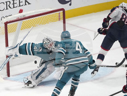 Blue Jackets Sharks Hockey