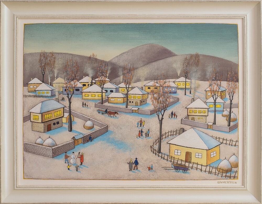 Владимир Шунев кани на „Неделна разходка“ в галерия „Париж“