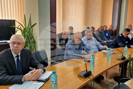 Разград - Областен съвет - заседание - зима