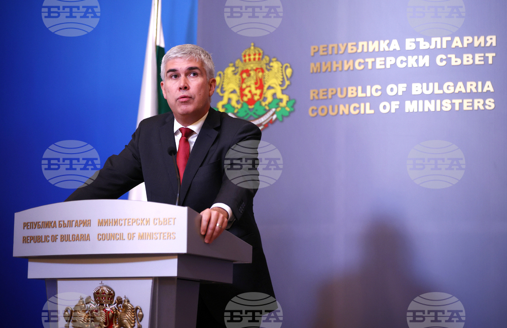 Министерски съвет - Владимир Малинов - пресконференция