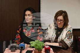 Бургас - Олеся Илашчук - пресконференция 