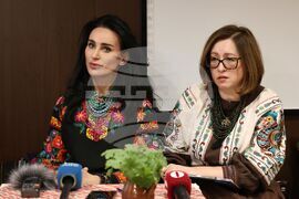 Бургас - Олеся Илашчук - пресконференция 