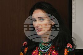 Бургас - Олеся Илашчук - пресконференция 