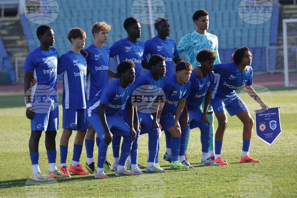 Футбол - Лига на УЕФА - младежи - ЦСКА - Генк
