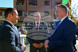 Благоевград - 20 години България в НАТО - стенопис - откриване