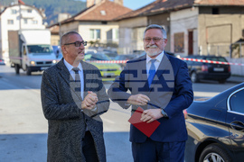 Благоевград - 20 години България в НАТО - стенопис - откриване