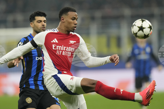 Защитникът на Арсенал Габриел Магаляеш ще пропусне всички мачове до края на сезона