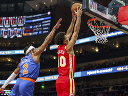 Knicks Hawks Basketball