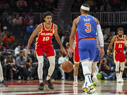 Knicks Hawks Basketball