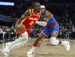 Knicks Hawks Basketball