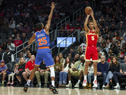 Knicks Hawks Basketball