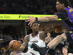 Lakers Grizzlies Basketball