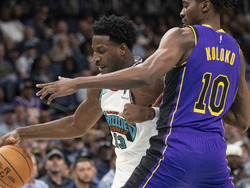 Lakers Grizzlies Basketball