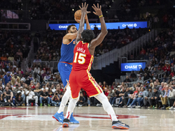 Knicks Hawks Basketball