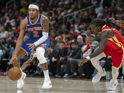 Knicks Hawks Basketball
