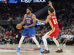 Knicks Hawks Basketball