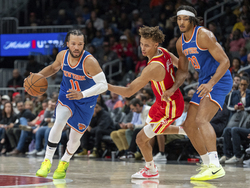 Knicks Hawks Basketball