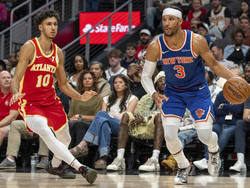 Knicks Hawks Basketball