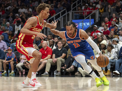 Knicks Hawks Basketball