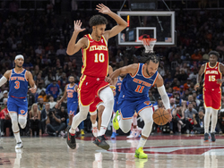 Knicks Hawks Basketball
