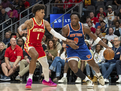 Knicks Hawks Basketball