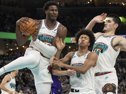 Lakers Grizzlies Basketball