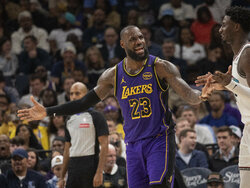 Lakers Grizzlies Basketball