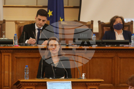 Парламент - Ива Митева - заседание 