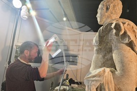 Петрич - реставрация - Хераклея Синтика скулптура