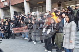 Плевен - Съдебна палата - протест