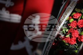 Мавзолей-гробница на княз Александър I Батенберг - полагане на венци