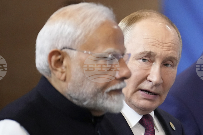 Путин планира да посети Индия през декември, заяви негов съветник