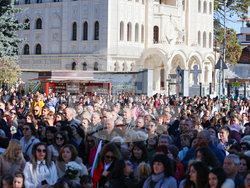 Гоце Делчев – Патриарх Даниил - посрещане