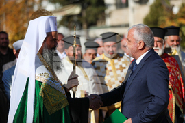 Гоце Делчев – Патриарх Даниил - посрещане