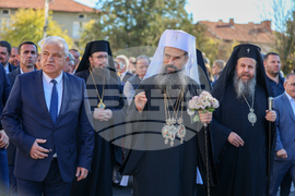 Гоце Делчев – Патриарх Даниил - посрещане