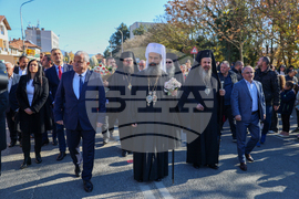 Гоце Делчев – Патриарх Даниил - посрещане