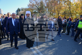 Гоце Делчев – Патриарх Даниил - посрещане