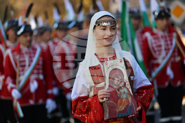 Гоце Делчев – Патриарх Даниил - посрещане